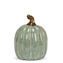 Load image into Gallery viewer, Sage Ceramic Pumpkins