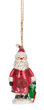 Load image into Gallery viewer, Frosty Santa Ornaments