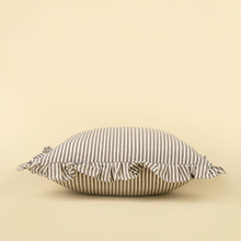 Load image into Gallery viewer, Grey Ruffle Thin Stripe