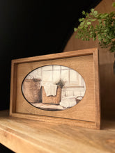 Load image into Gallery viewer, Laundry Baskets Boxed Framed Canvas Art