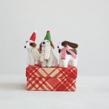 Load image into Gallery viewer, Felt Dog Ornaments *sold separately