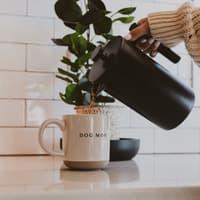 Load image into Gallery viewer, Dog Mom Neutral Stoneware Mug