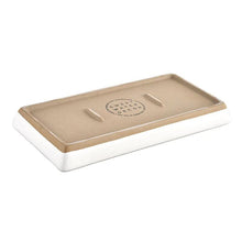 Load image into Gallery viewer, White Stoneware Tray