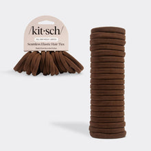 Load image into Gallery viewer, Chocolate Seamless Hair Elastics