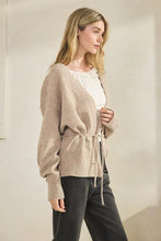 Load image into Gallery viewer, Margot Soft Knit Tie Waist Cardigan