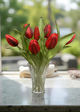 Load image into Gallery viewer, 12" Real Touch Red Tulip Bundle