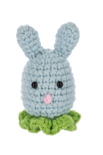 Load image into Gallery viewer, Crochet Bunny Head Figurine