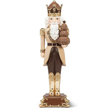 Load image into Gallery viewer, Chocolate Nutcracker Santa Figurine