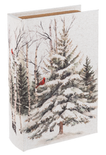 Load image into Gallery viewer, Winter Bird Book Decor