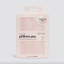 Load image into Gallery viewer, Queen Blush Satin Pillowcase