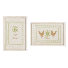 Load image into Gallery viewer, Embroidered Stitch Wall Decor