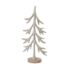 Load image into Gallery viewer, Cast Aluminum Tree on Wood Base