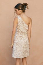 Load image into Gallery viewer, Hannah Ruched Mini Dress