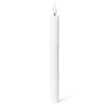Load image into Gallery viewer, White Luxlite Taper Candle