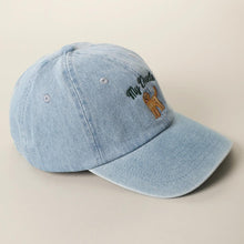 Load image into Gallery viewer, My Doodle Embroidered Denim Hat