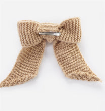 Load image into Gallery viewer, Caramel Knit Bow