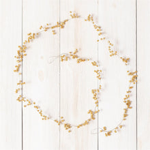 Load image into Gallery viewer, Tiny Gold Bell Garland