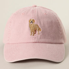 Load image into Gallery viewer, Golden Retriever Embroidered Denim Hat