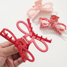 Load image into Gallery viewer, Remi Valentine Bow Clips