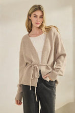 Load image into Gallery viewer, Margot Soft Knit Tie Waist Cardigan