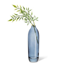 Load image into Gallery viewer, Tall Blue Bud Vase