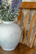 Load image into Gallery viewer, Tapered Off-White Terracotta Vase