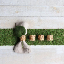 Load image into Gallery viewer, Palma Natural Napkin Rings