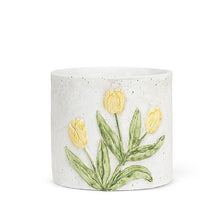Load image into Gallery viewer, Yellow Tulip Planter