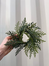 Load image into Gallery viewer, 6" Mini Northern Cedar Candle Ring