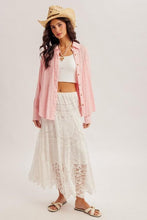 Load image into Gallery viewer, Pink Jonie Loose Fitting Shirt