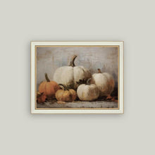 Load image into Gallery viewer, Vintage Pumpkins Framed Art