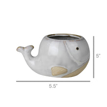 Load image into Gallery viewer, White Whale Pot
