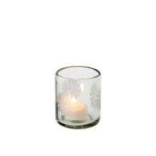Load image into Gallery viewer, Daisy Glass Votive