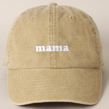 Load image into Gallery viewer, Mama Embroidered Denim Cap