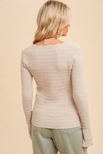 Load image into Gallery viewer, Shelly Scalloped Knit Top