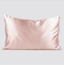 Load image into Gallery viewer, Queen Blush Satin Pillowcase