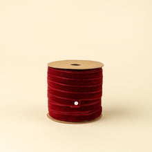 Load image into Gallery viewer, Crimson Red Velvet Spool