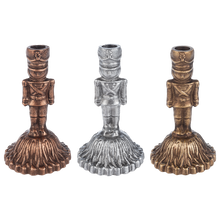 Load image into Gallery viewer, Nutcracker Taper Candle Holders
