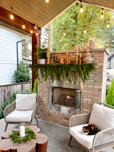 Load image into Gallery viewer, Fresh Touch Norfolk Mantle Garland