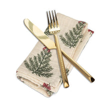 Load image into Gallery viewer, Christmas Tree with Bows Napkin