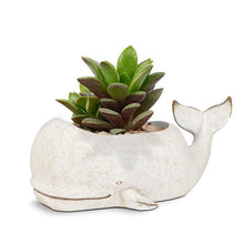 Load image into Gallery viewer, Large Grey Whale Planter