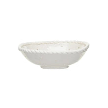 Load image into Gallery viewer, White Stoneware Berry Bowl