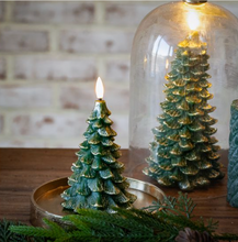 Load image into Gallery viewer, Green Tree LED Candle