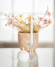 Load image into Gallery viewer, White Luxlite Taper Candle