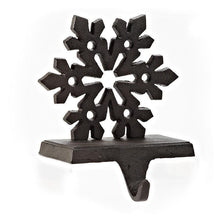 Load image into Gallery viewer, Iron Snowflake Stocking Holder