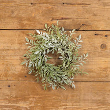 Load image into Gallery viewer, Soft Green Tea Leaves Candle Ring