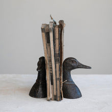 Load image into Gallery viewer, Cast Iron Duck Bookends