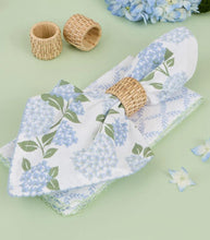 Load image into Gallery viewer, Hydrangea Garden Printed Napkin Set