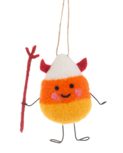 Load image into Gallery viewer, Felt Candy Corn Ornament