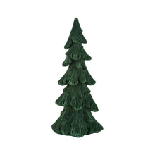 Load image into Gallery viewer, Dark Green Flocked Tree